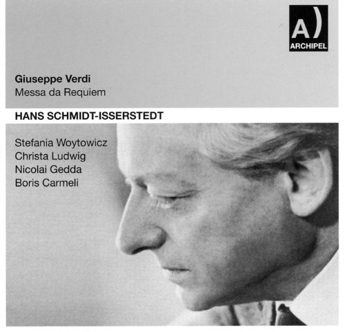 "CD cover with black and white man profile image and text."