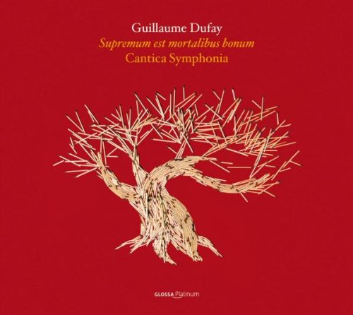 Red album cover with a beige tree and white and yellow text.