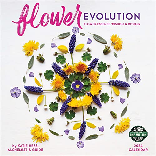 Flower Evolution 2024 Calendar: Flower Essence Wisdom & Rituals