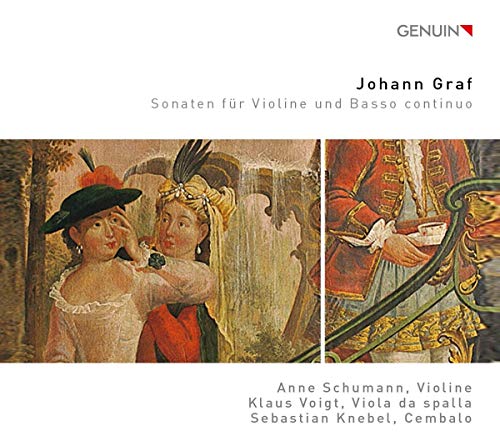Schumann/voigt/knebel - Johann Graf, Sonaten für Violine und Basso continuo [CD]