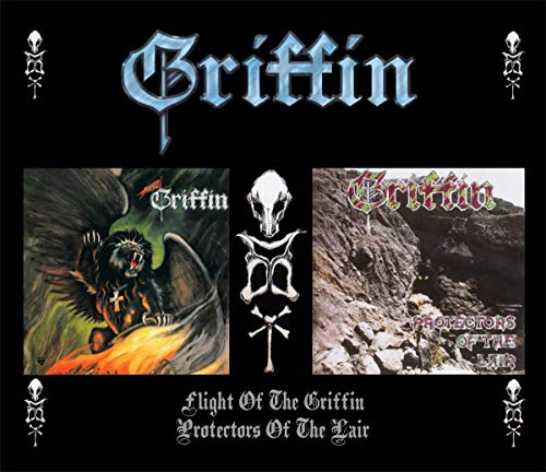 "CD cover art featuring Griffin album compilation with medieval-style font and ornaments."