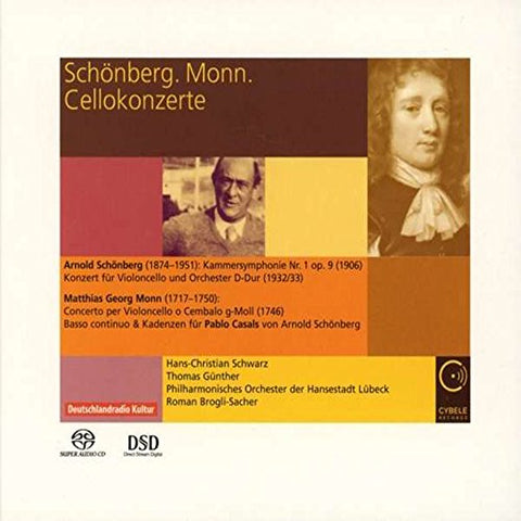Hans-Christian Schwarz - Schönberg and Monn: Cello Concertos [SACD]