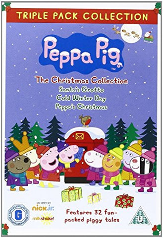 Peppa Pig Triple - The Christmas Collection 3 Disc (Vol 7,9 and 13) [DVD]