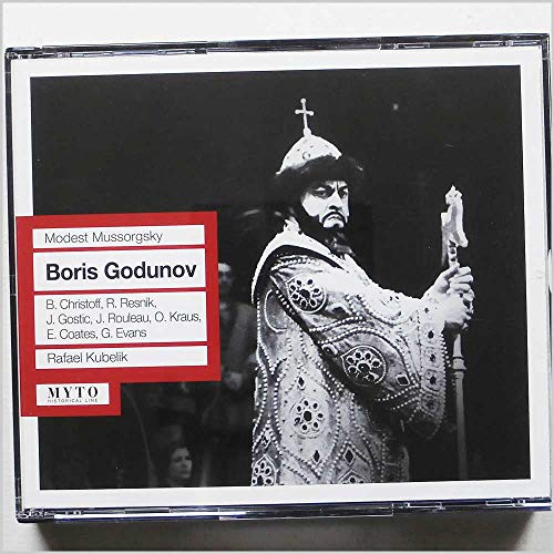 Christoff/Veasey/Carlyle/Lanigan/Evans/Kelly - Boris Godunov (Covent Garden London 06.12.1958) [CD]
