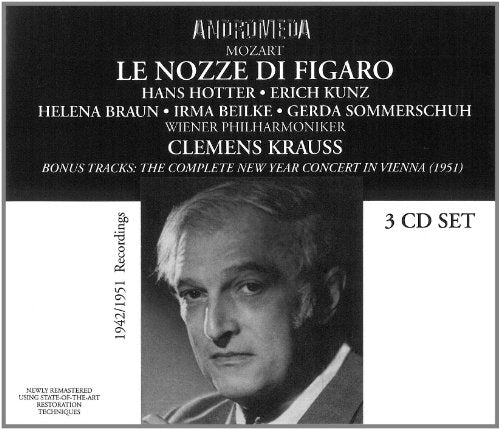 Wiener Staastopern Chor/Wiener Philharmoniker - Le Nozze di Figaro [CD]