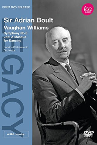 Vaughan-Williams: Adrian Boult (Symphony No. 8/ Job: A Masque For Dancing) [DVD] [2011] [NTSC]