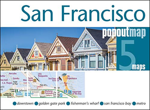 San Francisco PopOut Map (PopOut Maps)