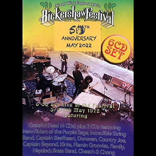 The Grateful Dead - Bickershaw 1972 (50th Anniversary Edition) [CD]