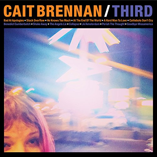Album cover with a woman's face and abstract, blurry background.