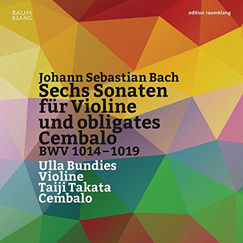 Bundies/takata - BACH: VIOLIN SONATAS [CD]