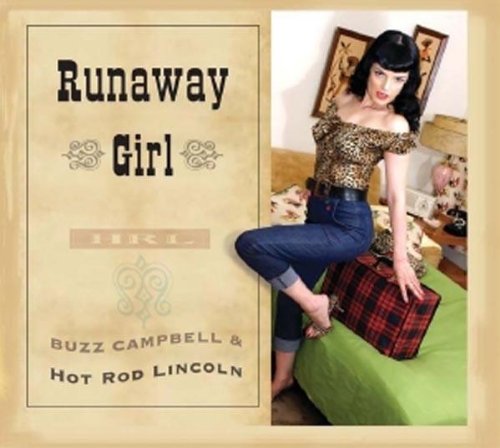 CD cover: "Runaway Girl" featuring a woman in a leopard print top.