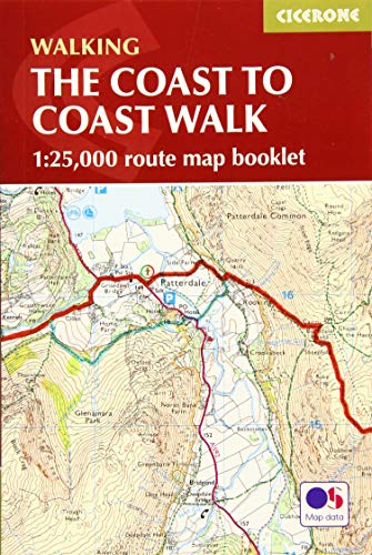 The Coast to Coast Walk Map Booklet (1:25,000 route map) (British Long Distance)