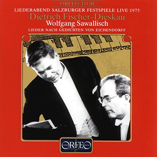 Red album cover with black-and-white photo of two men.