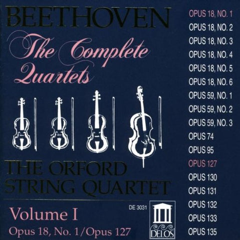 Beethoven - Beethoven: String Quartets, Vol.1/ THE ORFORD STRING QUARTET [IMPORT] [CD]