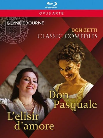 Donizetti:Classic Comedies [Erinque Mazzola; Maurizio Benini; London Philharmonic Orchestra; The Glyndebourne Chorus ] [OPUS ARTE: BLU RAY] [Blu-ray] [2015] DVD