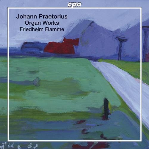 "CD cover featuring a landscape painting with a white border and text."