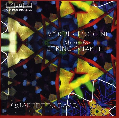 David Quartet - Verdi / Puccini: Music for String Quartet [CD]