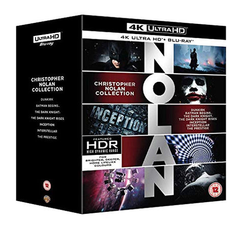 Nolan 4K Collection [Blu-ray] [2018] Blu-ray