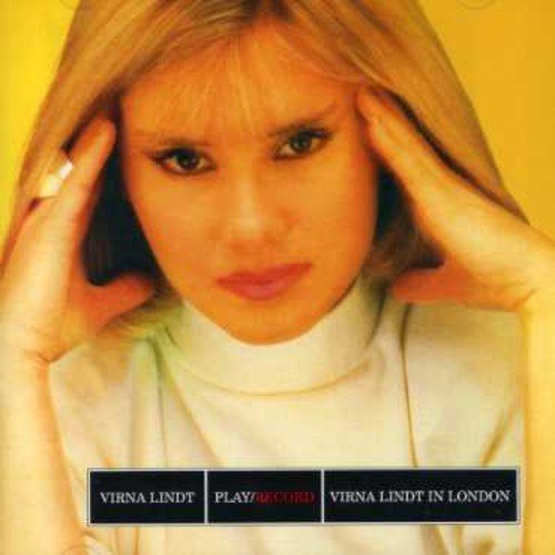 The alt text for the image is: "CD cover featuring a blonde woman in white against a yellow background."