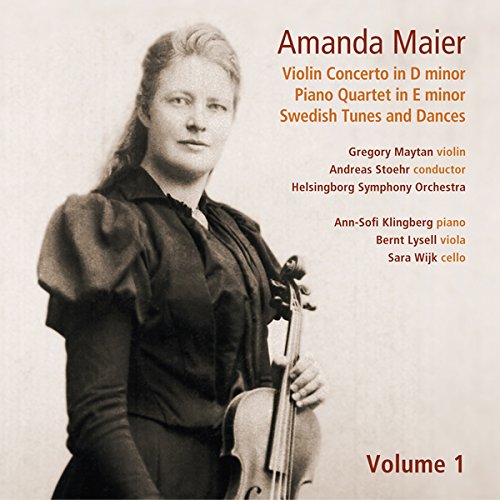Maier Amanda - Vol. 1 - Violin Concerto / Piano Quartet / Swedish Tunes [CD]