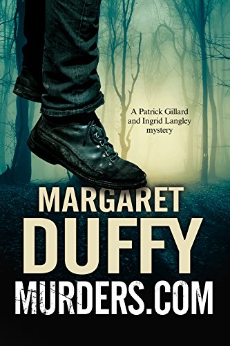 Book cover with a person's leg and foot in a dark forest scene.