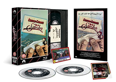 Cheech And Chong's Up In Smoke Bluray & Dvd Limited Edition Vhs Range Collection [DVD]