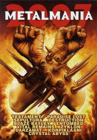 Metal Mania 2007 DVD