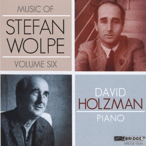 David Holzman - Wolpe: Music Vol.6 [CD]