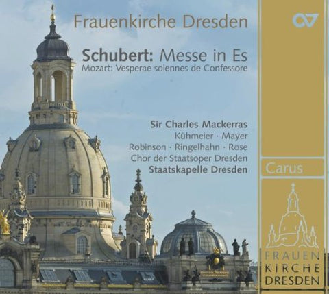 Mackerras/chor Der Staatsoper - Schubert: Mass in E flat major D 950 - Mozart: Vesperae solennes de confessore KV 339 [CD]