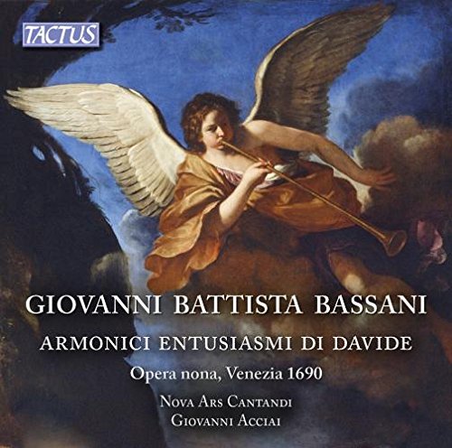 CD cover featuring a painting of an angel playing a trumpet.