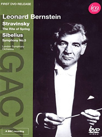 Stravinsky/ Sibelius: Rite Of Spring/ Symphony No. 5 (London Symphony Orchestra/ Leonard Bernstein) (ICA Classics: ICAD 5082) [DVD] [2012] [NTSC]