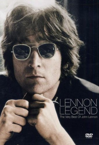 DVD cover featuring John Lennon in sunglasses, holding a cigarette, with text overlay.