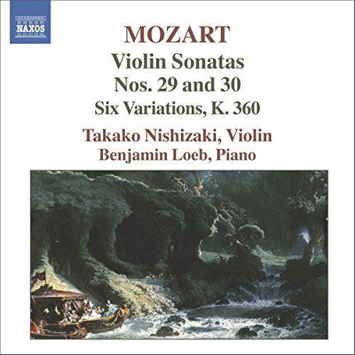 A CD cover featuring a classical painting of a boat near a waterfall.