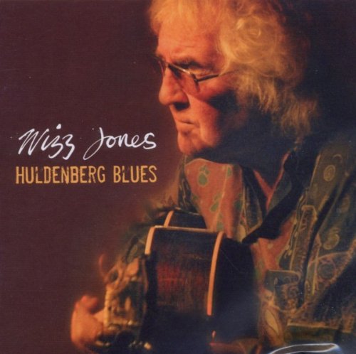 Wizz Jones album cover featuring a portrait of the musician with his guitar.
