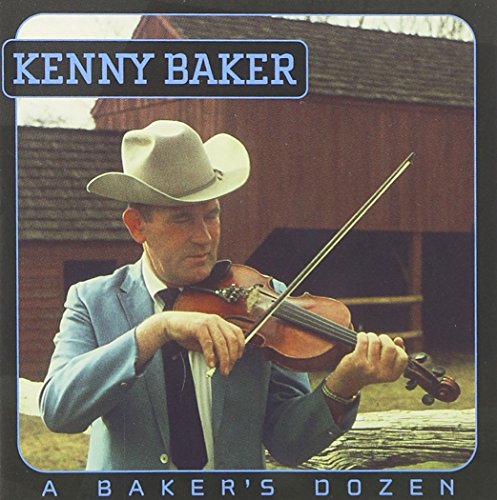 Album cover featuring Kenny Baker in a cowboy hat playing a fiddle.