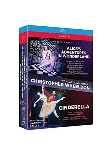 Two Ballet Favourites by Christopher Wheeldon: Alices Adventures in Wonderland; Cinderella [The Royal Opera House] [Opus Arte: OABD7227BD] [Blu-ray] Blu-ray