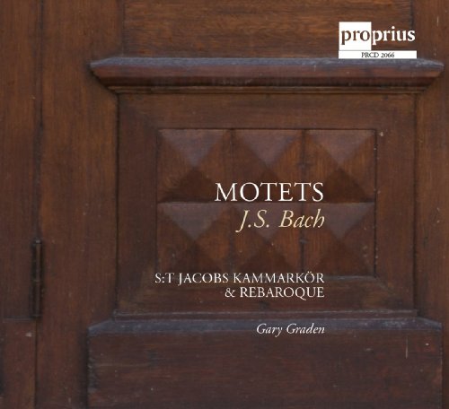 St Jacobs Kammarkor:Graden - Bach: Motets [CD]