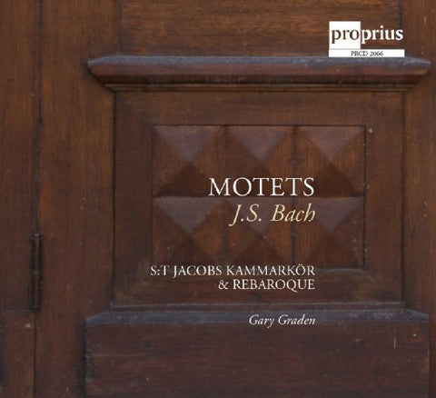 St Jacobs Kammarkorgraden - Bach: Motets [CD]