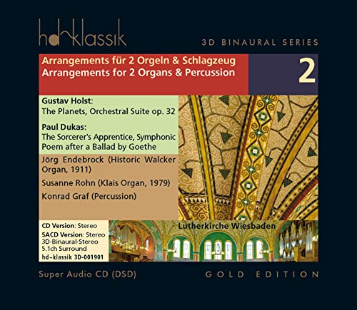 Jorg Endebrock & Susanne Rohn - Arrangements for 2 Organs & Percussion Vol. 2 [CD]