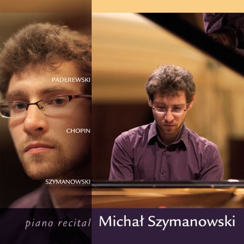 CD cover with a man playing piano and composers' names listed.
