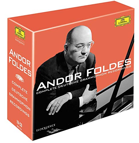 CD cover featuring a man playing piano, with red background and white text.