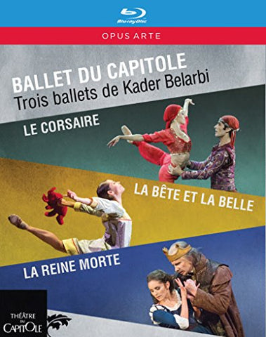 Ballet du Capitole: Trois ballets de Kader Belarbi [Maria Gutierrez; Davit Galstyan; David Coleman; Koen Kessels] [Opus Arte: OABD7220BD] [Blu-ray] Blu-ray