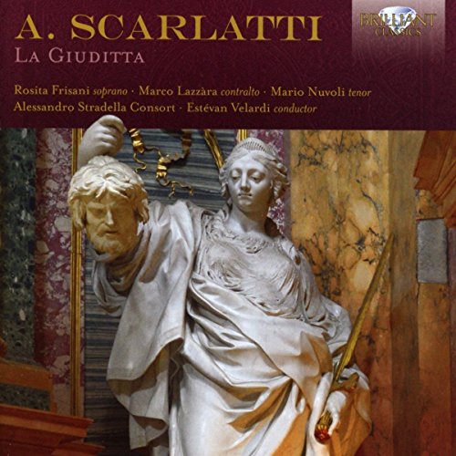 A classical CD cover featuring a marble statue of a woman holding a severed head.