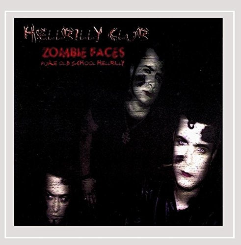 Album cover with three pale-faced men and red text on a black background.