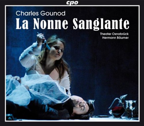 "CD cover featuring a dramatic scene of a woman holding a dagger."