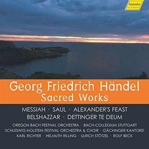 Richter/rilling - Georg Friedrich Handel: Sacred Works [CD]