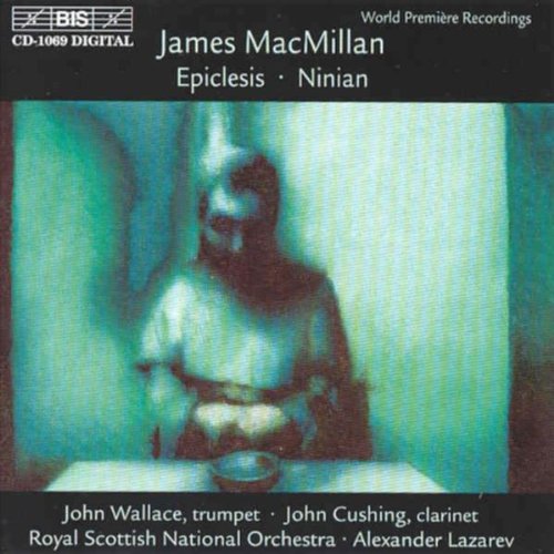 CD cover with a knight figure and a bowl on a table.