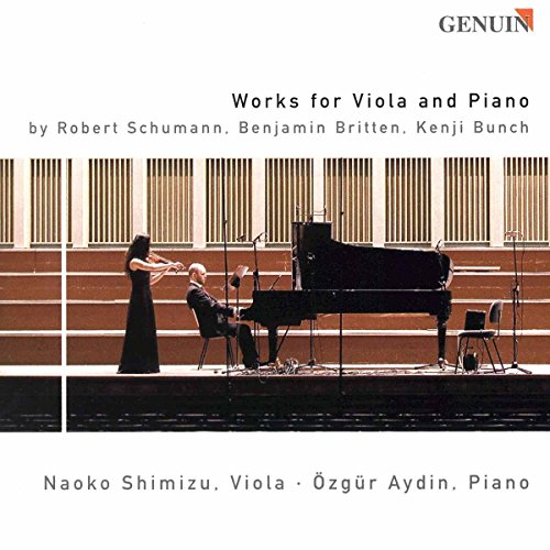 CD cover featuring a woman playing viola with a man at a grand piano.