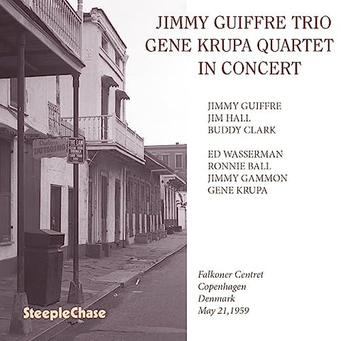 JIMMY GUIFFRE TRIO / GENE KRUP - IN CONCERT [CD]