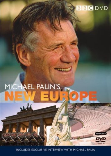 DVD cover featuring Michael Palin's smiling face and European landmarks.